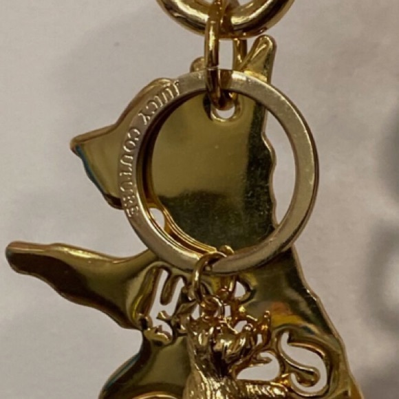 NEW Y2K JUICY COUTURE SCOTTIE DOGS HUGE KEY FOB KEYCHAIN PURSE FOB - Picture 7 of 9
